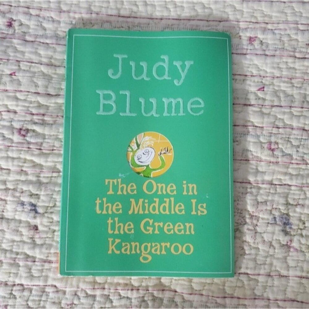 3/$15 Judy Blume- The One in the Middle is the Green Kangaroo- Children's Novel